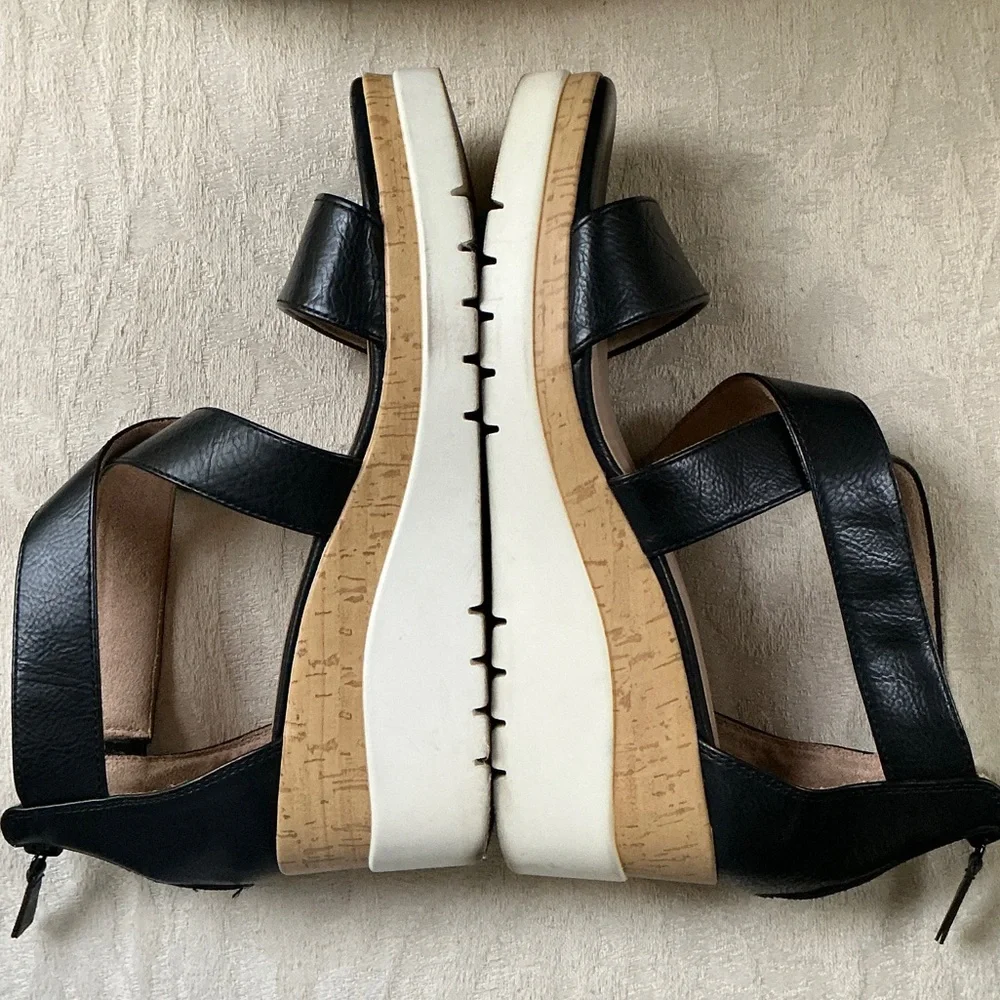Soul Naturalizer GOODTIMES ANKLE STRAP WEDGE SANDAL SIZE 9.5‎